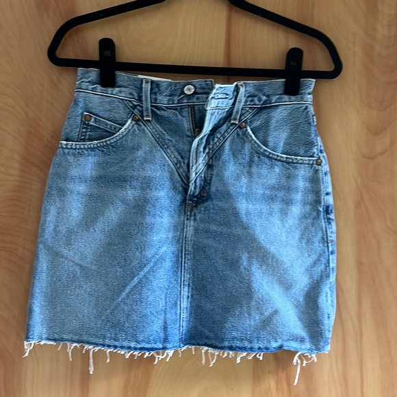 AGOLDE denim mini skirt - Picture 2 of 4